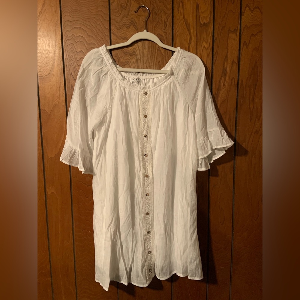 White naif dress